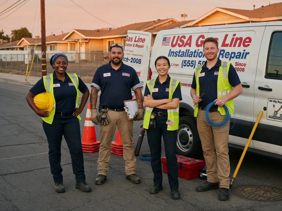 Gas Line Installation company in Flushing, OH